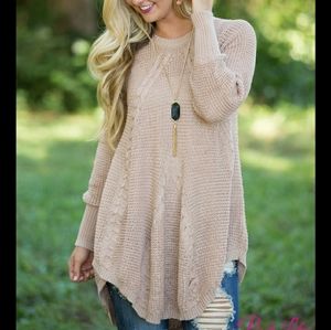 Pink lily boutique sweater